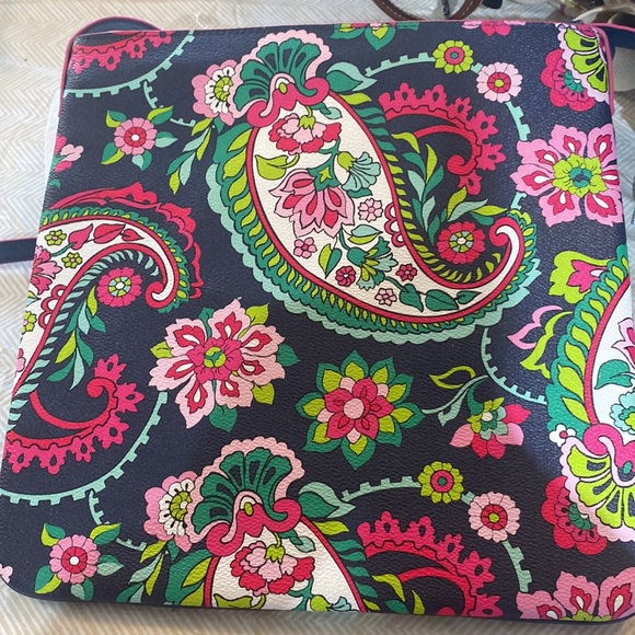 Vera Bradley Petal Paisley Faux Leather Crossbody - Picture 6 of 6